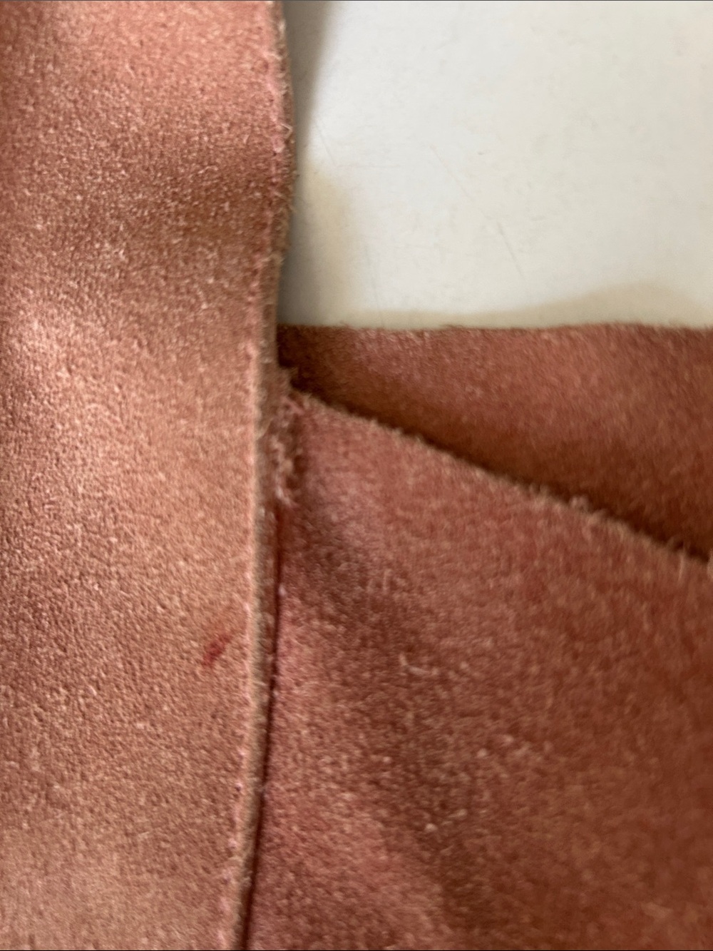 Free People Suede Shoulder Hobo Bag in Dusty Rose Brown - Picture 12 of 15